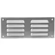 Ventilationsrist i metal, rektangulær 260x105 mm zink – MR26105Zn