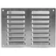 Ventilationsrist i metal, rektangulær 260x190 mm aluminium – MR2619Al