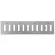 Justerbar lineære diffuser i metal 400x100 galvaniseret - MR4010RZn