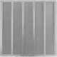 Galvaniseret metalgitter 500x500 mm - MR5050Zn