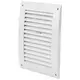 Justerbar vægrist 250x170 mm hvid – N25R