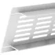 Fodlistediffuser aluminium - hvid L=400mm x H=100mm -RA1040