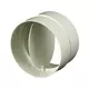 Rundt kontraspjæld i plastik, diameter: 125 mm AV125
