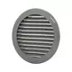 Ventilationsbladsgitter diameter: 125 mm grå - VR125P
