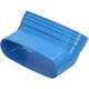 Wavin Ventiza Bøjning 45 grader PVC oval 235x80 mm lodret M/S