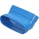 Wavin Ventiza Bøjning 45 grader PVC oval 195x80 mm lodret M/M