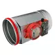 Røgsensor 230V til rundt brandspjæld 200 mm - E-FDC A SSA D200 230