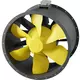 Aksial 1000 mm kanalventilator røggas F400 - AL 1000 D4 F4 01 CFG