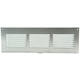 Ventilationsrist i metal, rektangulært 300x100 zink - MR3010ZN