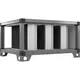 Maxivent lyddæmper 1000 mm til M4512 vandret lavprofil - SL2