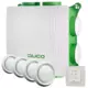 DucoBox Silent 2.0 400 m³/t + RF-styring + 4 ventiler - sikkerhedsstik
