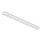 Linjediffusor i aluminium med 1 justerbar mønsterplade - 500 mm - RAL 9016