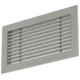 Stanggitter i aluminium - med friktionsfjedre - 300x100 mm - Anodiseret aluminium