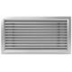 ClimaConnect ydervægsgitter aluminium 700x700 mm