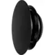 ClimaConnect Design-ventil, rund, Ø 125 mm – sort