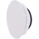 ClimaConnect Design-ventil, rund, Ø 125 mm – hvid