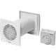 Ventilator Ø 103 mm Hvid med termostat – SPKT100