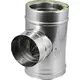 DW-diameter 150 mm (150/200) T-stykke T90 EW I316L/I304 (D0,5/0,6)