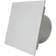 Badeværelsesventilator Ø 100 mm – frontpanel i blank hvid plast