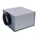 Uisoleret plenum til firkantede hvirveldiffusorer 394x394 mm (WP100S)