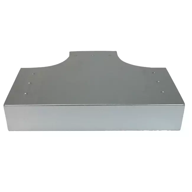 T-stykke 90 grader 300x80 mm - 170x80 mm til kanalføring