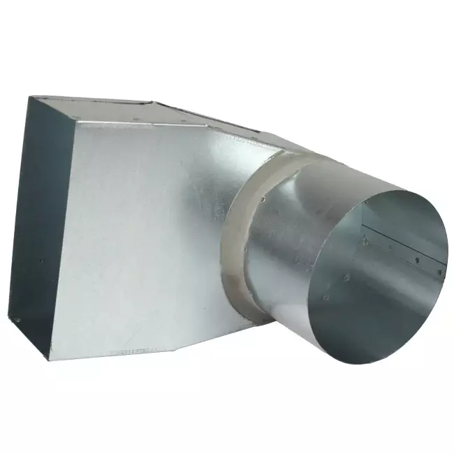 Lepe-hjørnestykke 170x80 mm til diameter 125 mm