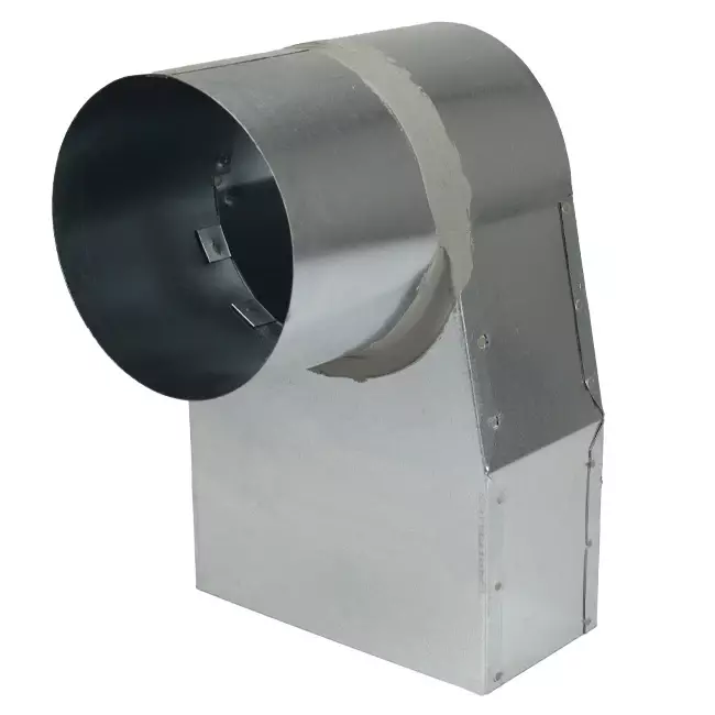 Lepe-hjørnestykke 170x80 mm til diameter 125 mm
