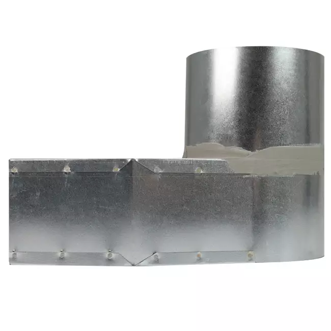 Lepe-hjørnestykke 170x80 mm til diameter 125 mm
