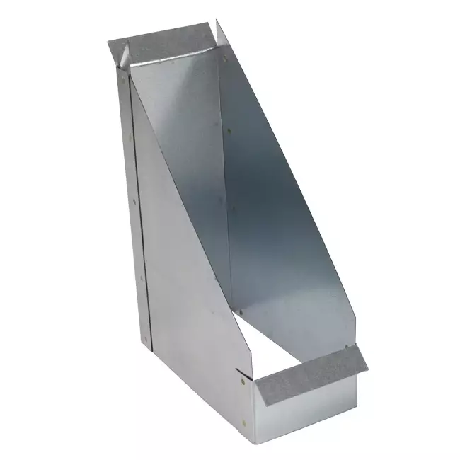 Sideforbindelse 170 mmx80 mm 45 grader til rektangulær indsugningskanal