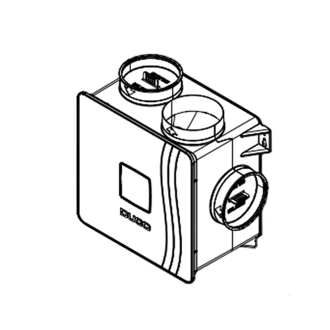 DucoBox Reno 325 m³/t - sikkerhedsstik