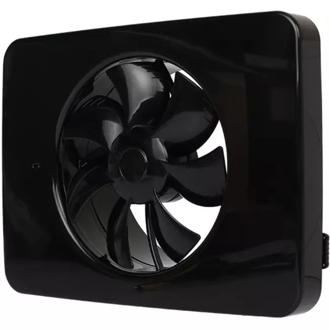 Vent-Axia Lo-Carbon iQ badeværelsesventilator Fresh Intellivent BLACK Ø 100 - 125 mm