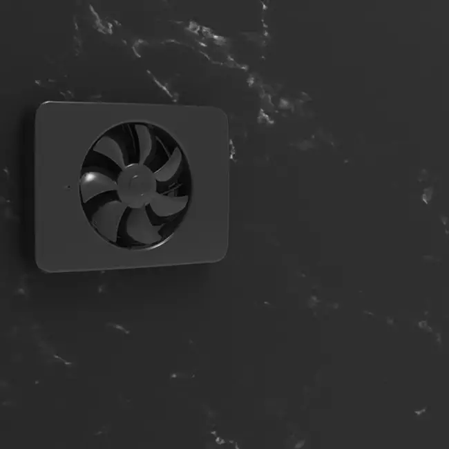 Vent-Axia Lo-Carbon iQ badeværelsesventilator Fresh Intellivent BLACK Ø 100 - 125 mm
