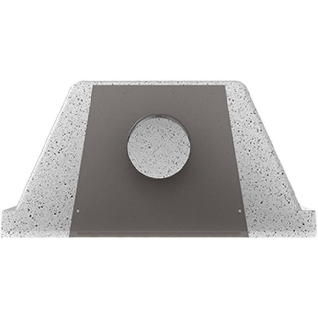 EPS-plenum isoleret 590x590 Ø 250 mm