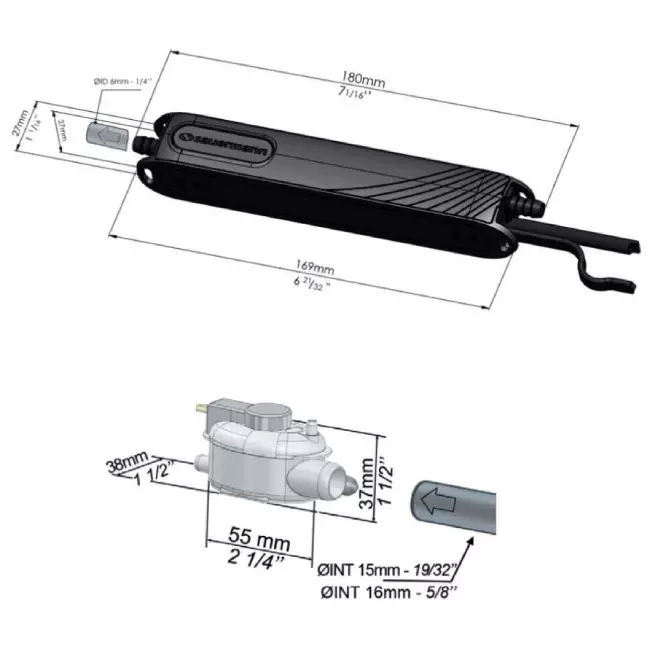 Sauermann SI-20Mini Kondensvandspumpe 20 l/t