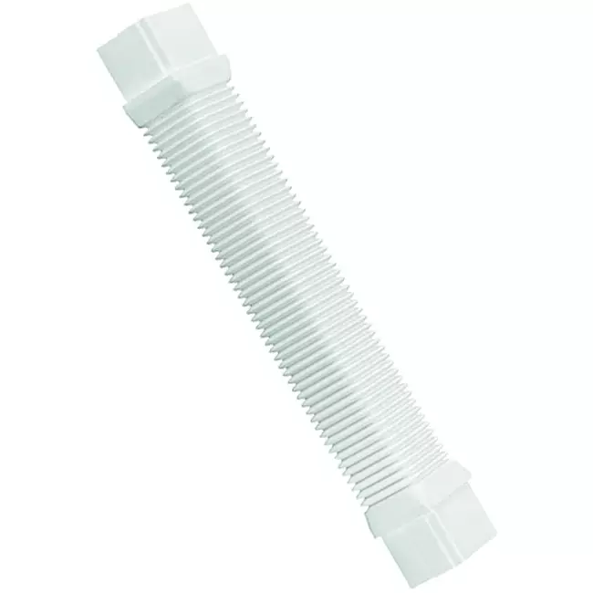 Climaplus-klimakanal Fleksibel bøjning 70x55mm RAL 9010 HVID