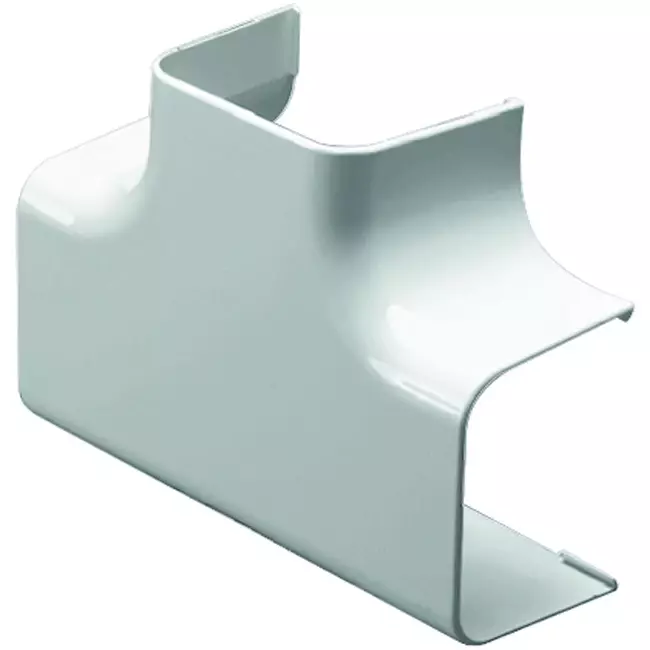 Climaplus luftkonditioneringskanal T-stykke til kanal 90x65mm RAL 9010 HVID