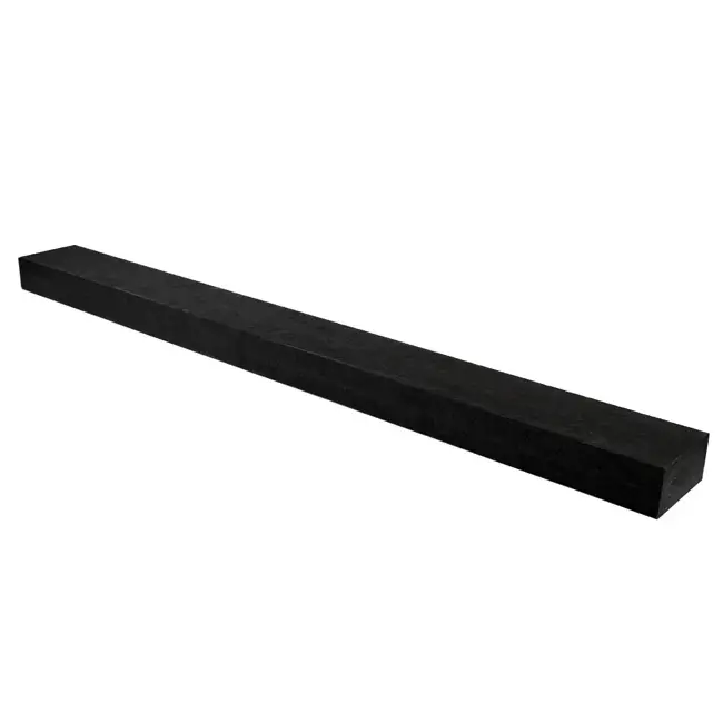 Massiv tung plastbjælke størrelse 60x10x5cm