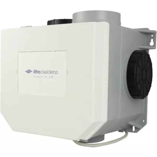 Itho Daalderop CVE-S ECO High Performance Package HE 415 m³/t + fugtighedssensor + RFT-N Auto control + 4 ventiler - euro plug