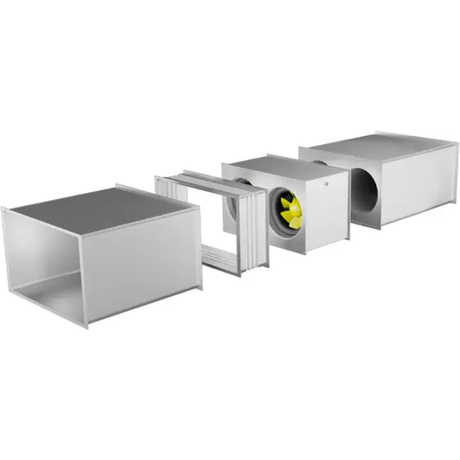 Isoleret kanalventilator - EMKI 10050 EC 22