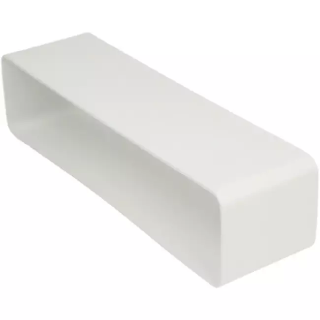 Plastforbindelsesmuffe firkantet 220x90 mm - KSF29