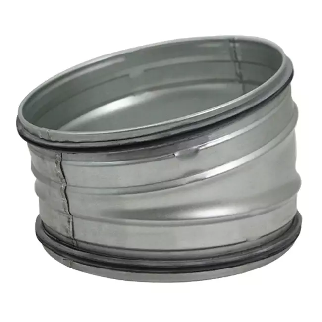 Spiro-SAFE rundbue 15° Ø 80 mm