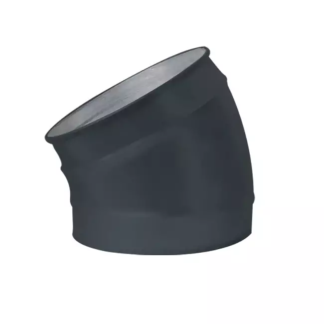 Spiro-bøjning 200 mm 30 grader (sendz. zinkbelagt) RAL7016