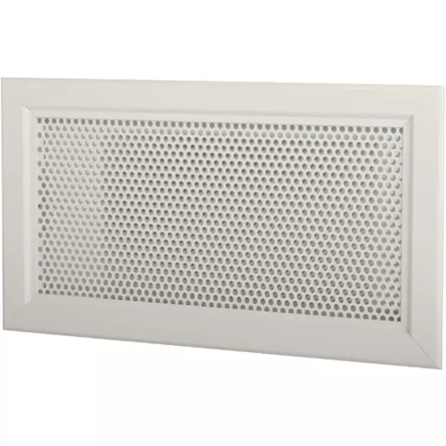 Vent-Axia Uniflexplus perforeret gitter 200x100 mm til vægkollektor (VANOG 200 100)