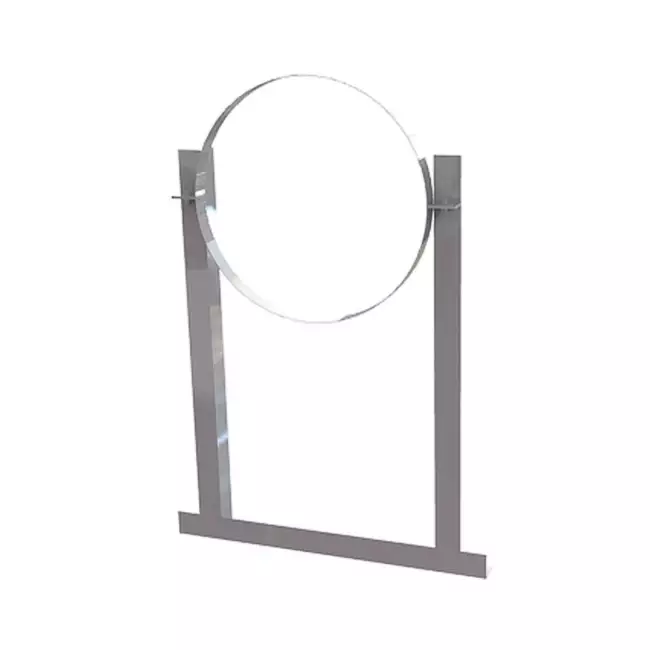 Aluminiumstagbeslag til spirorør diameter 280 mm