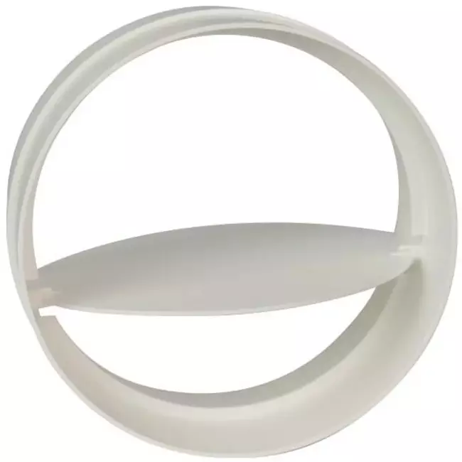 Rundt kontraspjæld i plastik, diameter: 125 mm AV125