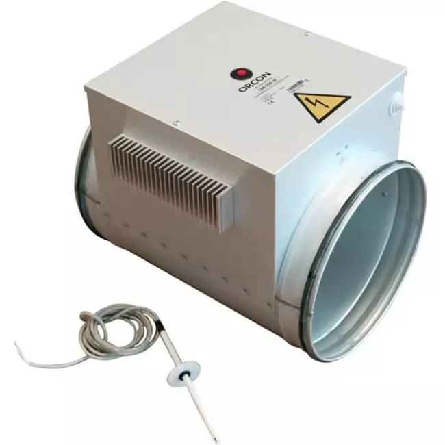 Orcon CBA 315 30 eftervarmer, elektrisk inkl. kanalsensor – 230 volt