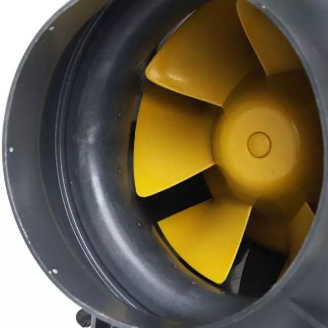 Ruck® ETAMASTER-kanalventilator med EC-motor 1300m³/t - Ø 200 mm + driftspotentiometer 10 kO