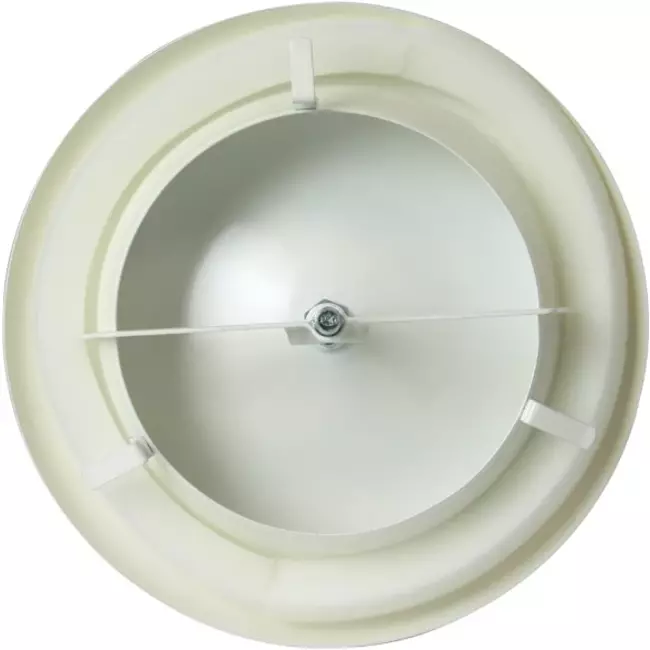 ventilationstilførselsventil metal Ø 80 mm RAL 9010 RAL 9010h fjederclips - DVSC-P080
