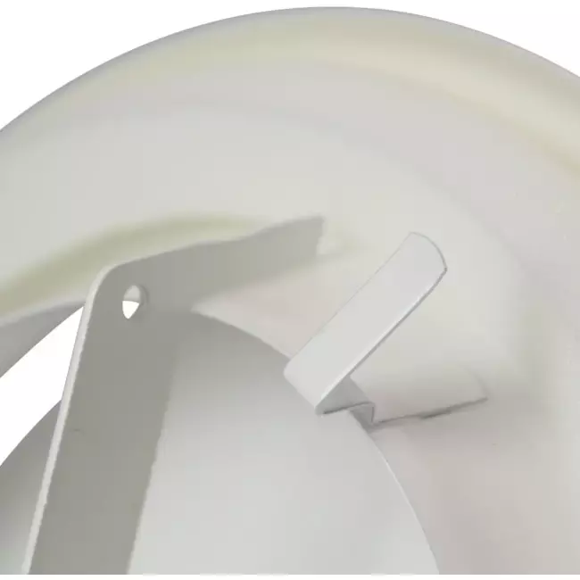 ventilationstilførselsventil metal Ø 80 mm RAL 9010 RAL 9010h fjederclips - DVSC-P080