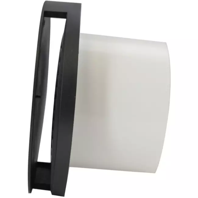 Rund badeværelsesventilator Ø 100 mm antracit – design EAT100A